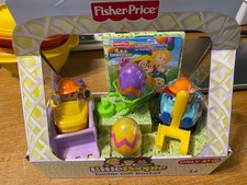 Vintage Fisher-Price Little People Lot - 40+ Wood/Plastic Figures, Vehicles & Accessories including McDonald's Playset Pieces — listing 2