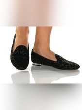 ALDO Black Leather Slip-On Loafers — listing 3