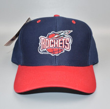 Vintage 1995 Houston Rockets Back-to-Back NBA World Champions Snapback Baseball Cap OSFA — listing 2