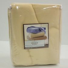 Vellux Original Plush Blanket, Twin Size, Blue/Gray, by WestPoint Home — listing 6