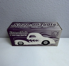 Snap-on Tools Diecast Willys Coupe Hot Rod, 1:24 Scale with Opening Hood and Blown Engine — listing 4