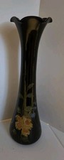 Vintage Amethyst Purple Glass Bud Vase with Flared Rim — listing 2