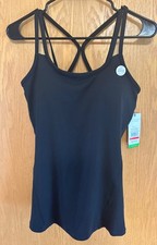 Gaiam Criss Cross Back Tank Top, Army Green, Size XL — listing 6