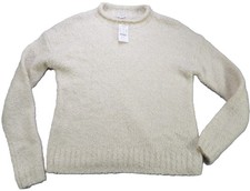 J.Crew Cream Bouclé Knit Sweater, Women's Size S — listing 2