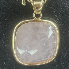 Milor Italy Bronze Faceted Rose Quartz Cocktail Ring — listing 5
