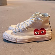 Converse Chuck Taylor 70 Hi x Comme des Garçons PLAY Black Sneakers — listing 5