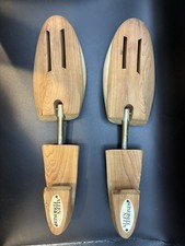Pair of Cedar Wood Shoe Trees with Brass Spring Mechanism — listing 4