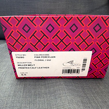Tory Burch T-Logo Leather Thong Sandals in Tan 6 — listing 4