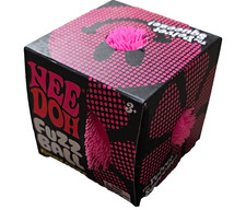 NeeDoh Fuzz Ball 'The Velvet Squeeze' Pink Fidget Sensory Toy
