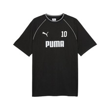 Vintage Puma Navy & Orange Mesh Football Jersey with #00, Size M