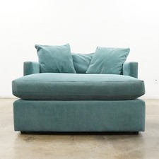 Crate and Barrel Axis II 86-inch Two-Seat Sofa in Taupe Microfiber — listing 5