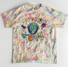 Grateful Dead Dancing Bears Neon Logo T-Shirt, Size 4XL — listing 3
