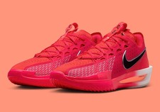 Nike Basketball Shoes - Light Grey with Teal/Gold Swoosh and Gum Sole — listing 2