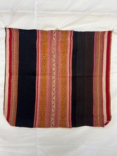 Andean Handwoven Wool Textile Panel with Pallay Diamond Motifs — listing 5