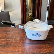 Corning Ware Cornflower Blue Casserole Dishes with Glass Lids (2 pieces) A-2-B — listing 2