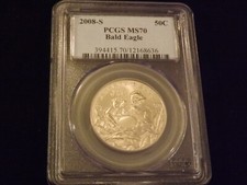 2008-S Bald Eagle Commemorative Half Dollar, NGC PF70 Ultra Cameo — listing 2