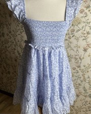 Altar'd State Coastal Boho Smocked Strapless Palazzo Jumpsuit — listing 2