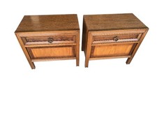 Mid-Century Modern Walnut Three-Drawer Dresser/Chest with Sculpted Wood Pulls — listing 3