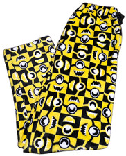 Minions Despicable Me Winter Holiday Fleece Pajama Lounge Pants, listing 4