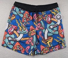 Men's Psychedelic Print Board Shorts — listing 5