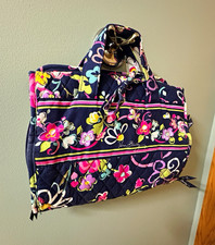 Vera Bradley Quilted Cotton Zip Cosmetic/Pencil Pouch in Navy Paisley Floral — listing 6