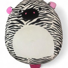 Squishmallow Zebra Plush (Tracey the Zebra style)