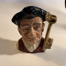 Royal Doulton "The Gaoler" Character Jug D6570 from Character Jugs from Williamsburg Series