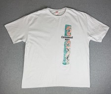 Cozumel Mexico Souvenir T-Shirt, Teal, Palm Tree Stamp Graphic — listing 5
