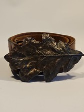 Bergamot Brass Works Ring-Necked Pheasant Belt Buckle, Third in Series, Serial No. 5002 (1984) — listing 4