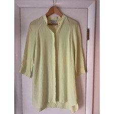 Soft Surroundings Silk Embroidered Tunic Top in Soft Berry Mauve Purple, Size M — listing 3