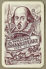 Antique Framed Print 'The Handfast between William Shakespeare and Anne Hathaway 1582' in Ornate Gilt Gesso Frame — listing 3