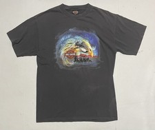 Vintage Harley-Davidson Eagle Bar & Shield England Graphic T-Shirt, Size L — listing 4