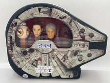 PEZ Star Wars Millennium Falcon Collectible Gift Tin with 4 Dispensers (BB-8, Rey, Han Solo, Chewbacca) — listing 6
