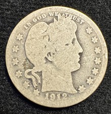 1912-S Barber Silver Quarter Dollar — listing 3