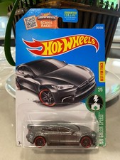 Hot Wheels Tesla Model S Die-Cast Car, Black