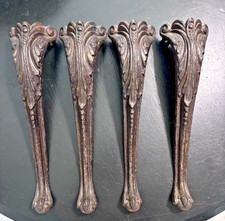 Antique Cast Iron Claw Feet, Ball & Claw Furniture / Stove Legs, Set of 3 — listing 3