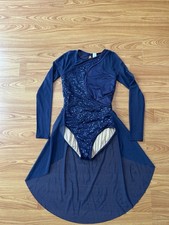 Balera Dancewear Gold Sequin Camisole Dance Leotard, Child Large (LC)