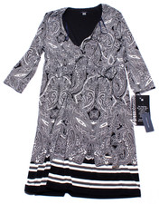 Tommy Hilfiger Paisley Print Sleeveless Sheath Dress, Size 10 — listing 2