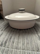 CorningWare 1 Qt Casserole Dish (P-1-B), Starburst/Atomic Backstamp — listing 5