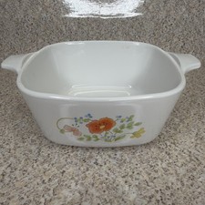 CorningWare White Square Casserole Dish with Pyrex Glass Lid — listing 4