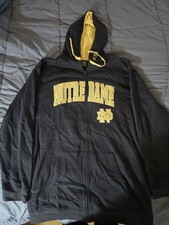 Colosseum Athletics Notre Dame Fighting Irish Pullover Hoodie, Size XL, Charcoal Heather — listing 3