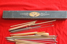 Vintage Metal Needle Case with Threading Needle, listing 3