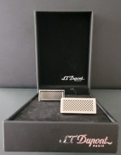 S.T. Dupont Gold-Tone Rectangular Cufflinks with 'D' Monogram — listing 4