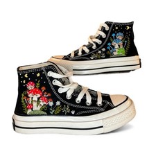 Converse Chuck Taylor All Star Hi 'Believe In' Embroidered High-Top Sneakers, Women's US 9.5 — listing 2