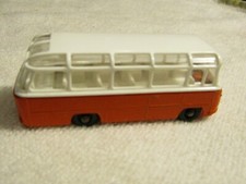Vintage Matchbox Lesney No. 68 Mercedes Coach Diecast Bus, Turquoise/Yellow — listing 5
