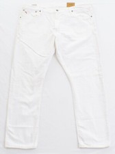 White Slim Straight Leg Jeans — listing 4