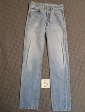 Levi's Regular Fit Men's Jeans, Pale Faded Blue, Distressed, W36 x L30 — listing 5