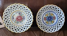 Slovak Modra Majolica Hand-Painted Ceramic Tumbler/Beaker with Grape and Floral Motif — listing 6