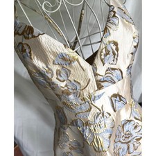 Floral Trellis Print Textured Brocade Mini Skirt Yes — Dolce & Gabbana — listing 3