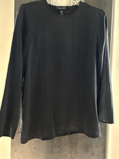 Eileen Fisher Crinkle Satin Notch-Collar Blazer in Plum, New with Tags — listing 6